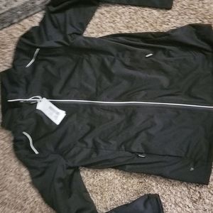 rain all weather wind braker size small black new great for any occasion oversiz